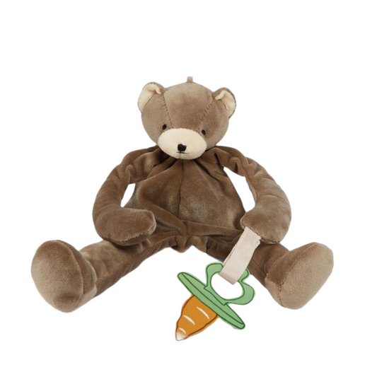 CUBBY BEAR SILLY BEAR PACIFIER-LOVEY