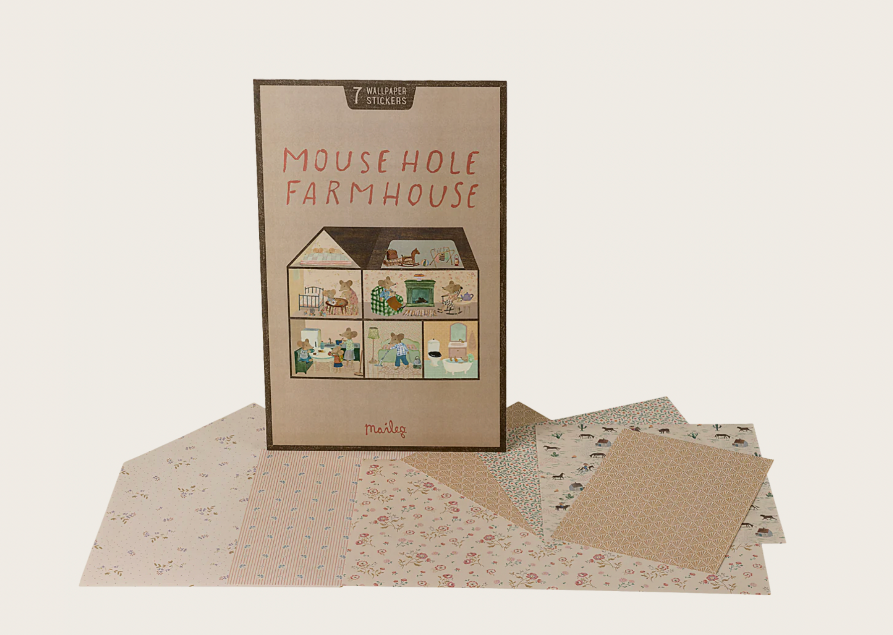 WALLPAPER MOUSE HOLE FARMOUSE - Little-ish