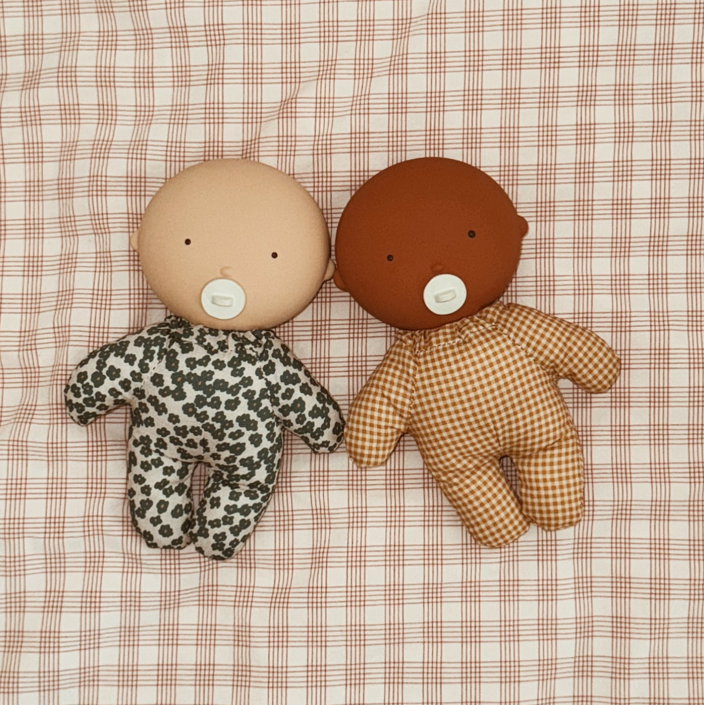 GOMMU MINI BABY SOFT DOLL - ALMOND - Little-ish