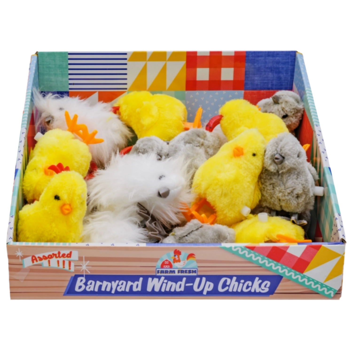 FARM FRESH BARNYARD WIND-UP CHICKS - Little-ish