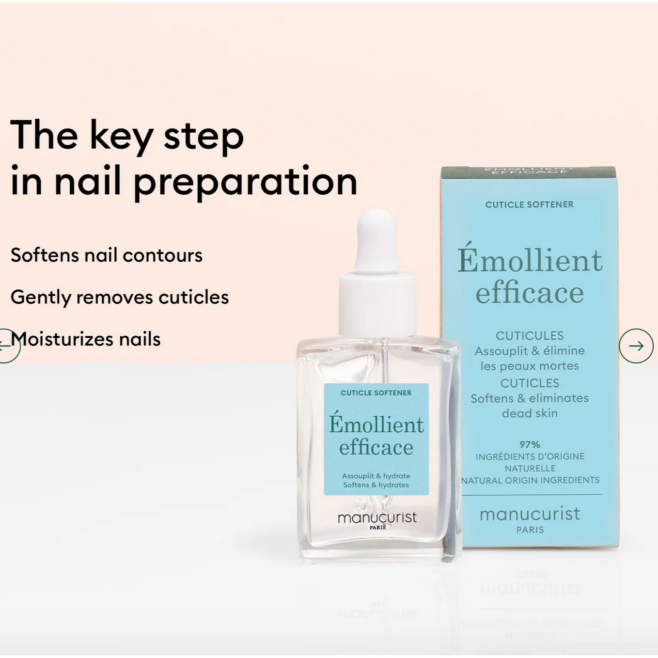 MANUCURIST - EMOLLIENT EFFICACE CUTICLES - Little-ish