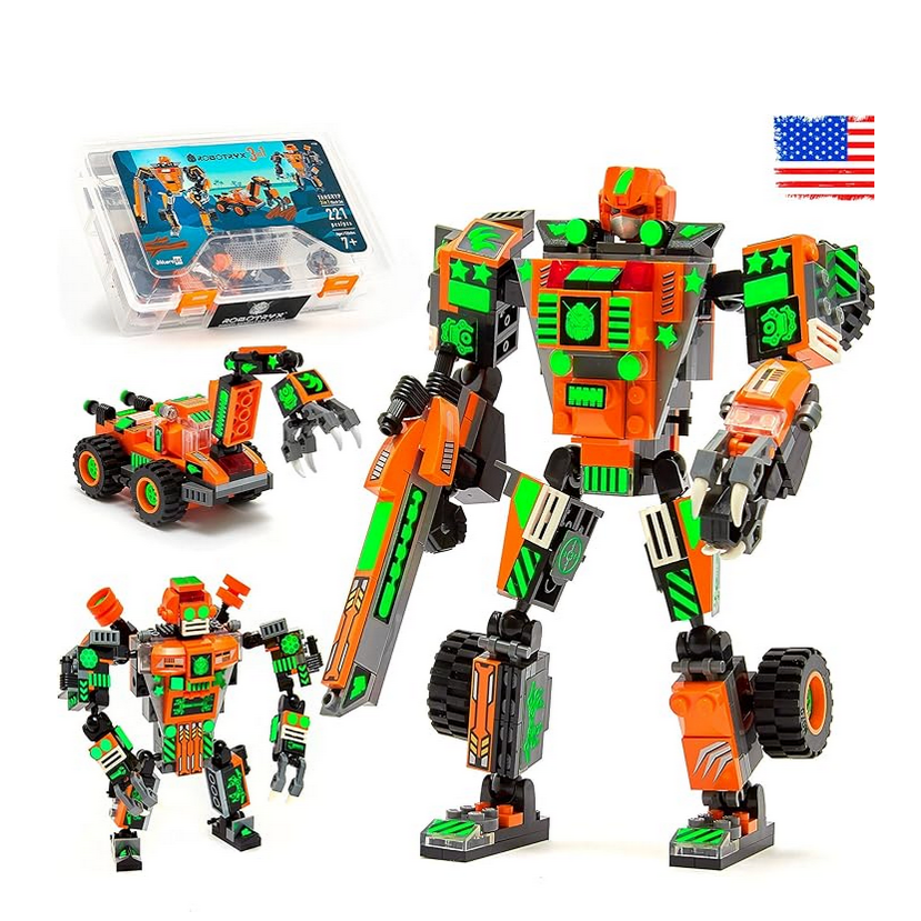 ORANGETANGRYP  ROBOT STEM TOY 3-IN-1 SET - Little-ish