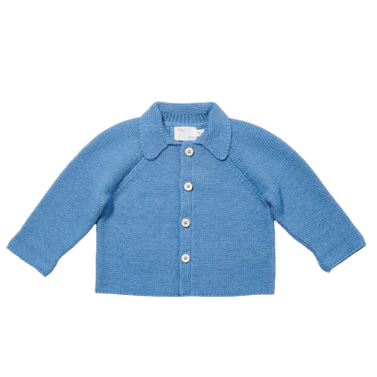 OSO & ME PAT BABY KNIT JACKET & PANT SET