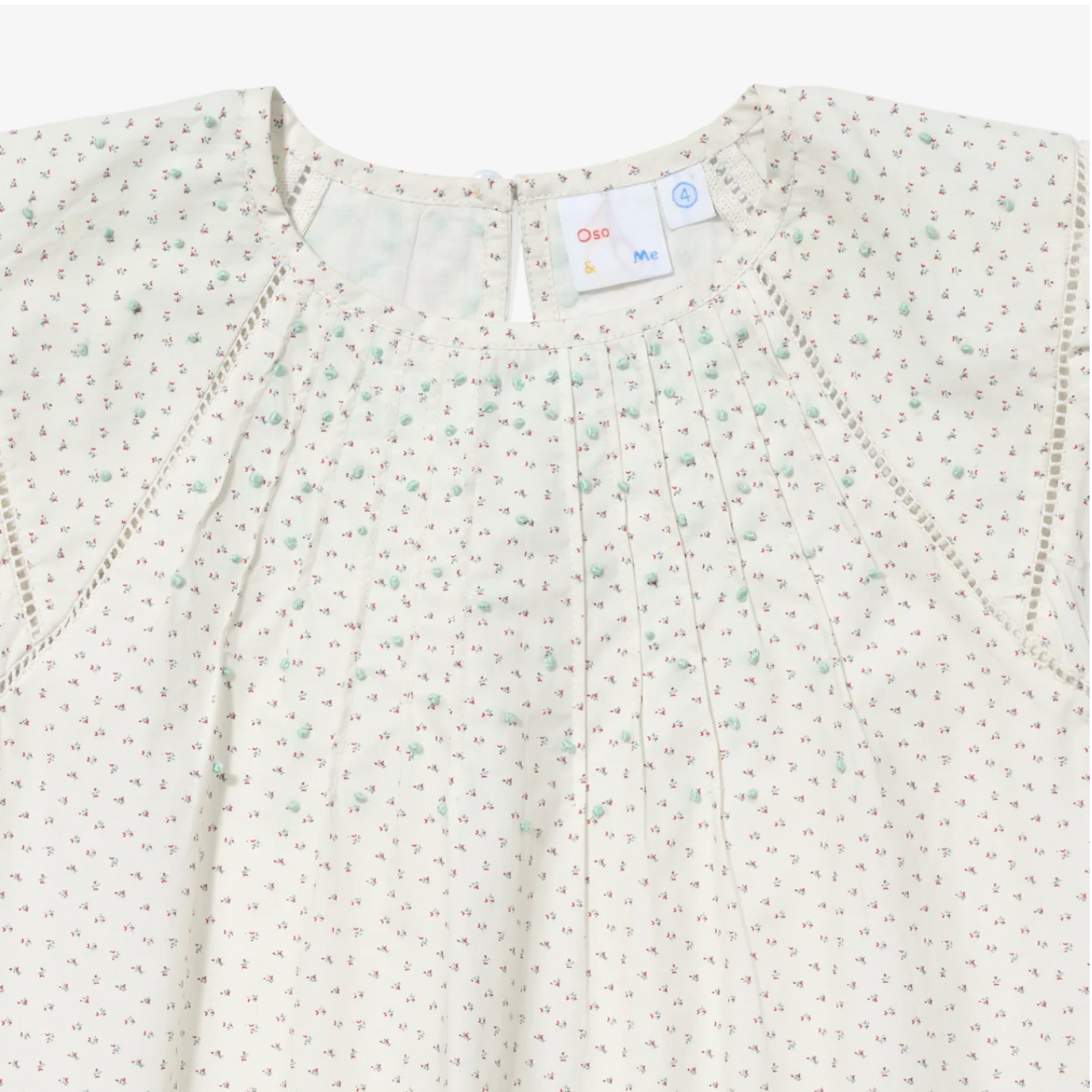 OSO & ME CHILD CHEEKY DRESS - ROSE BUD