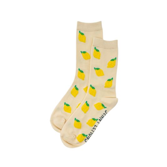 LEMON CREW SOCK