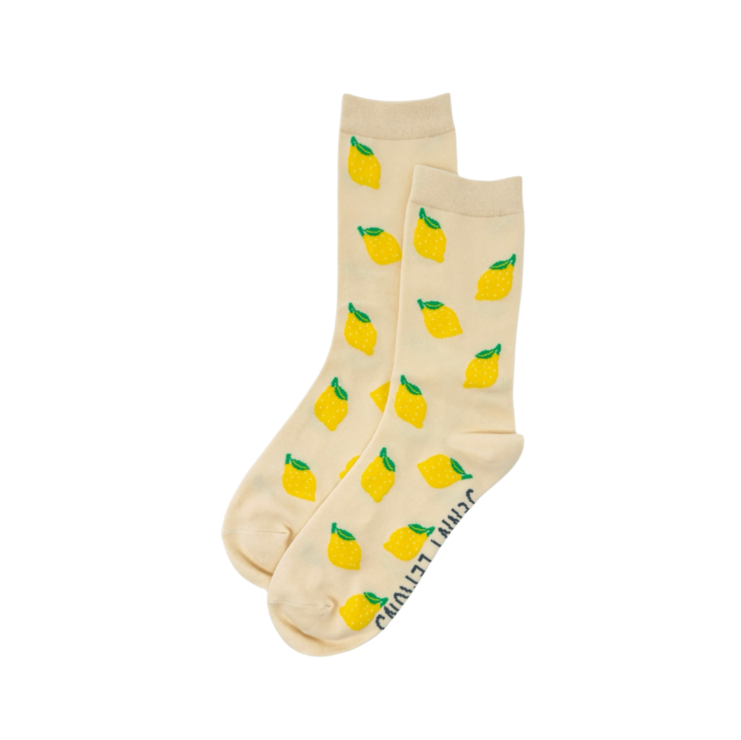 LEMON CREW SOCK - Little-ish