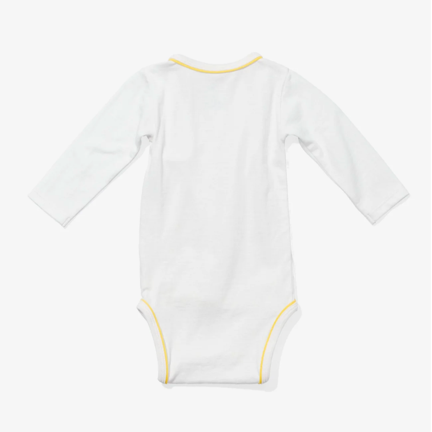 YELLOW PIPING ONESIE - Little-ish