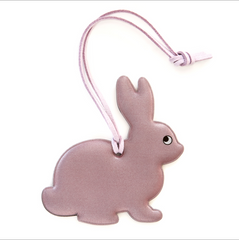 PINK BUNNY REFLECTOR CHARM