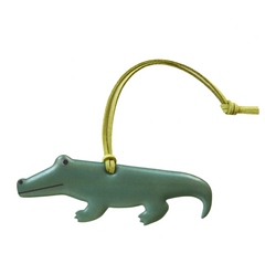 CROCODILE REFLECTOR CHARM