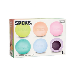 SPEKS MINI GUMP STRESS BALL 6 PACK