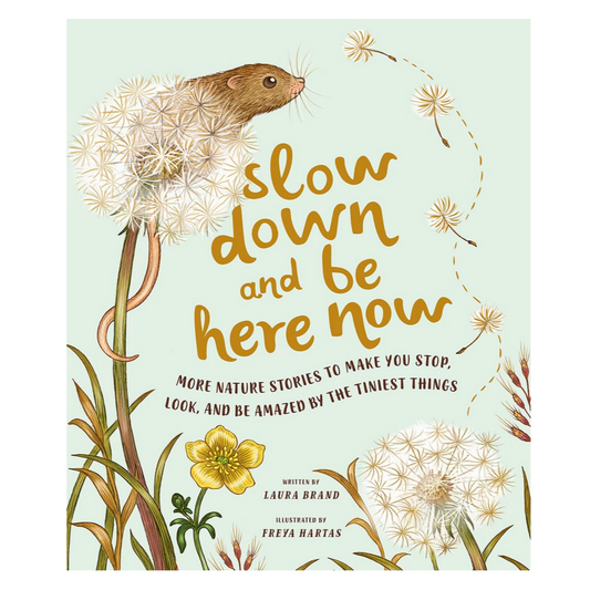 SLOW DOWN AND BE HERE NOW