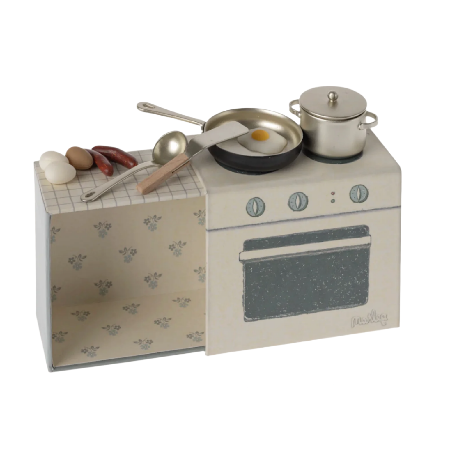 MAILEG MOUSE COOKING SET - Little-ish