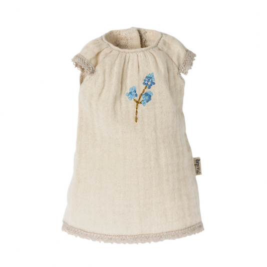 MAILEG EMBROIDERED FLOWER DRESS - SIZE 2