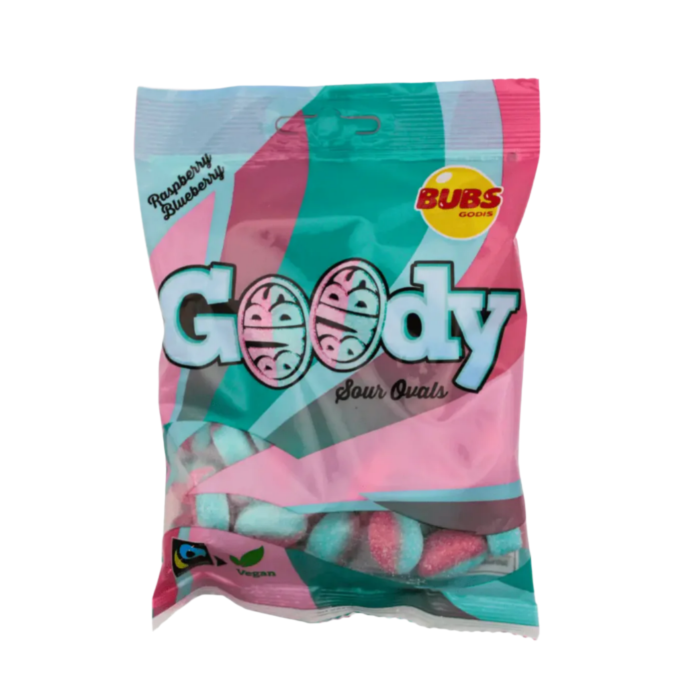 BUBS MINI RASPBERRY BLUEBERRY OVAL CANDY - Little-ish