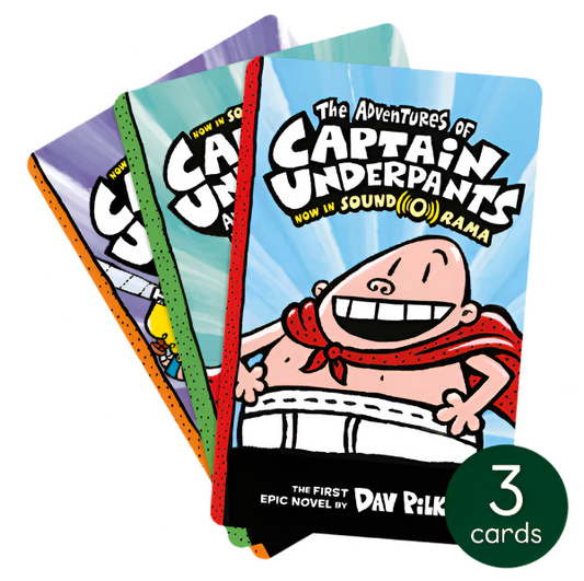 YOTO CARD: CAPTAIN UNDERPANTS SET