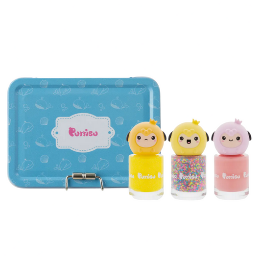 SAFE PEEL-OFF NAIL POLISH SET - BIRTHDAY CAKE