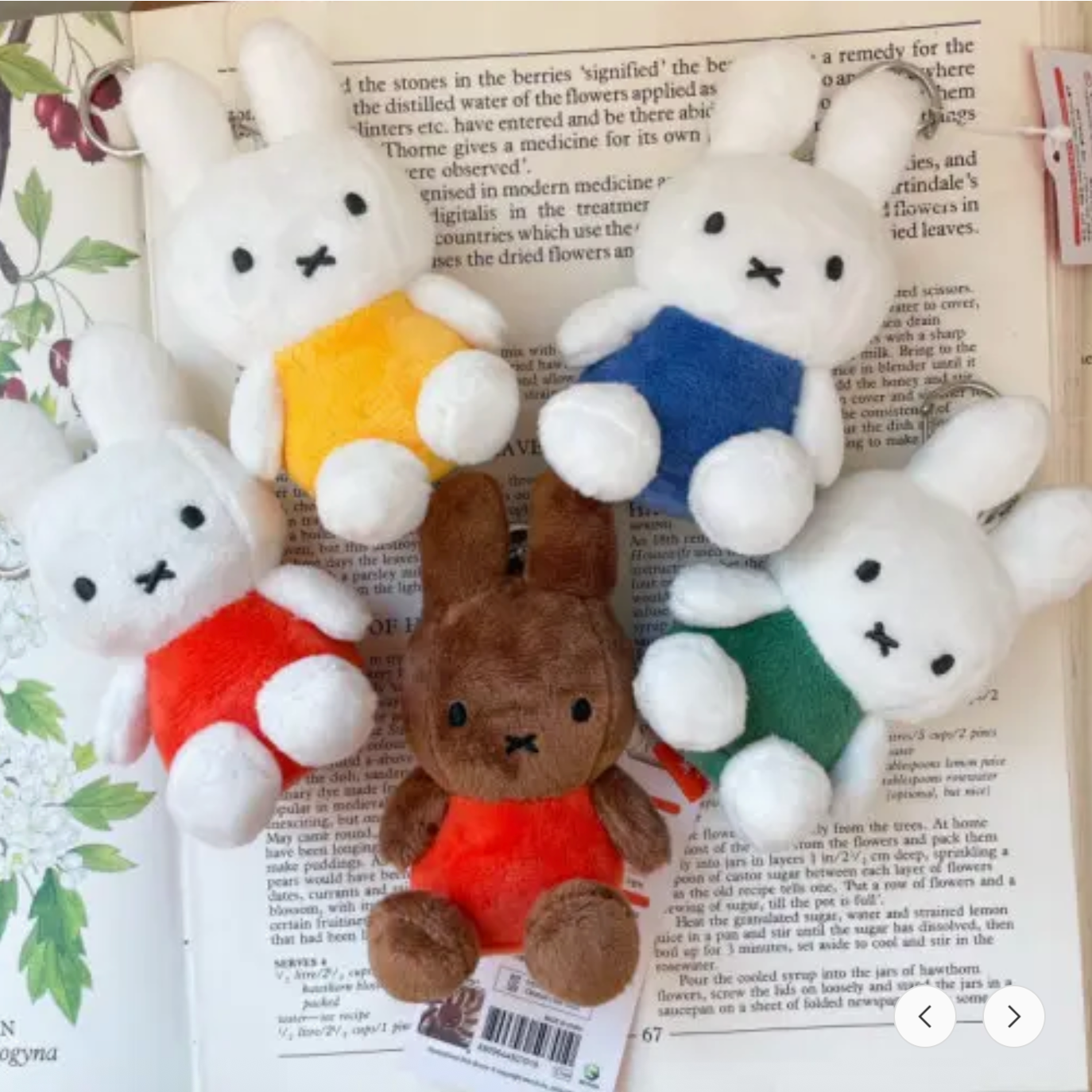MIFFY PLUSH BAG KEY CHAIN - Little-ish