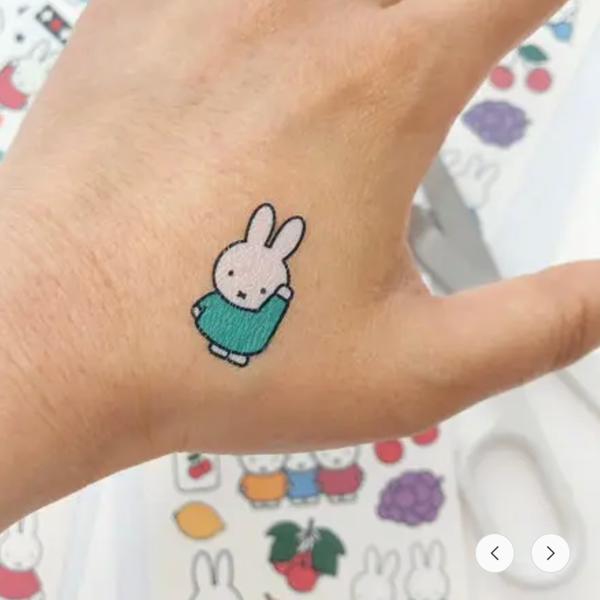 MIFFY TEMPORARY TATTOO SHEET SET - Little-ish
