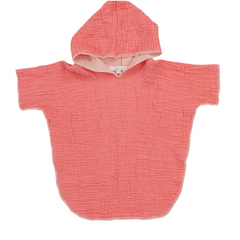 COCOON BATH SWIM PONCHO - CORAL