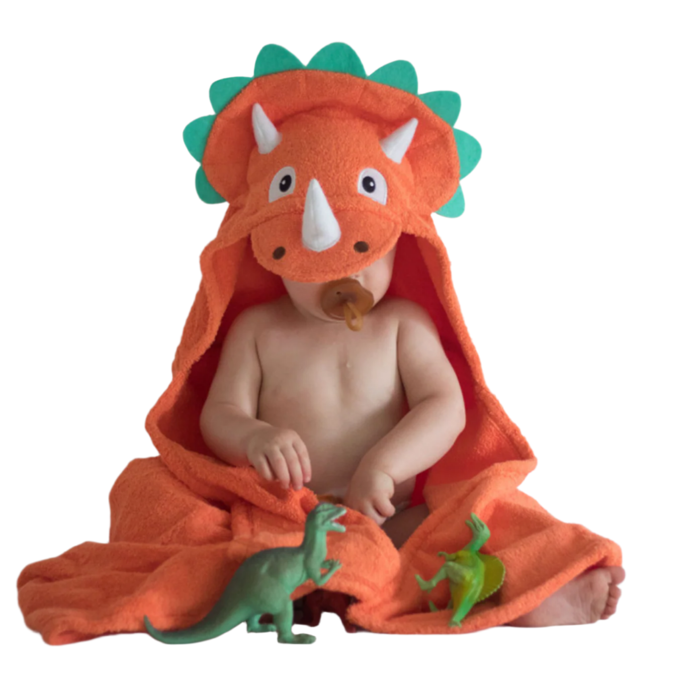 DINOSAUR HOODED TOWEL - Little-ish