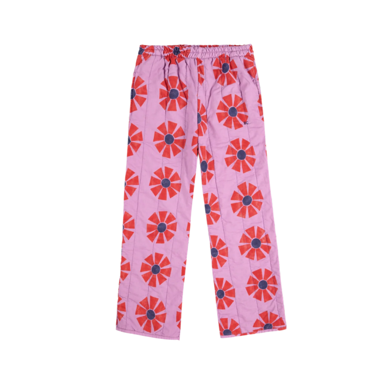 KALEIDOSCOPE ALL OVER QUILTED PANTS - Little-ish