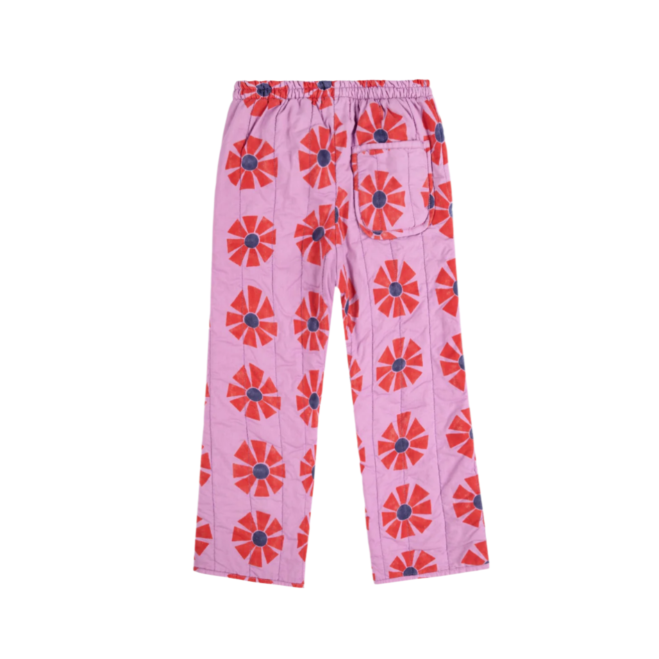 KALEIDOSCOPE ALL OVER QUILTED PANTS - Little-ish