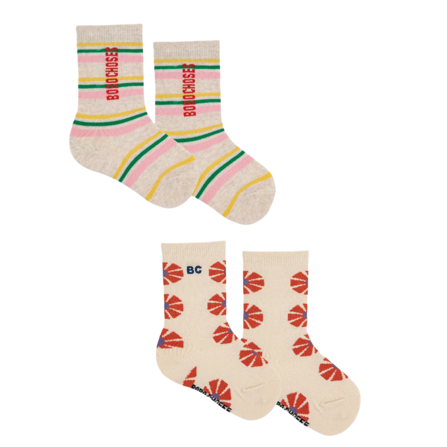 KALEIDOSCOPE ALL OVER LONG SOCKS PACK - Little-ish