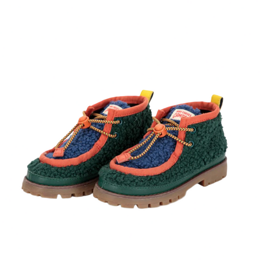 BOBO CHOSES X CAMPERS COMPAS WALLABEE SHEEPSKIN SHOES