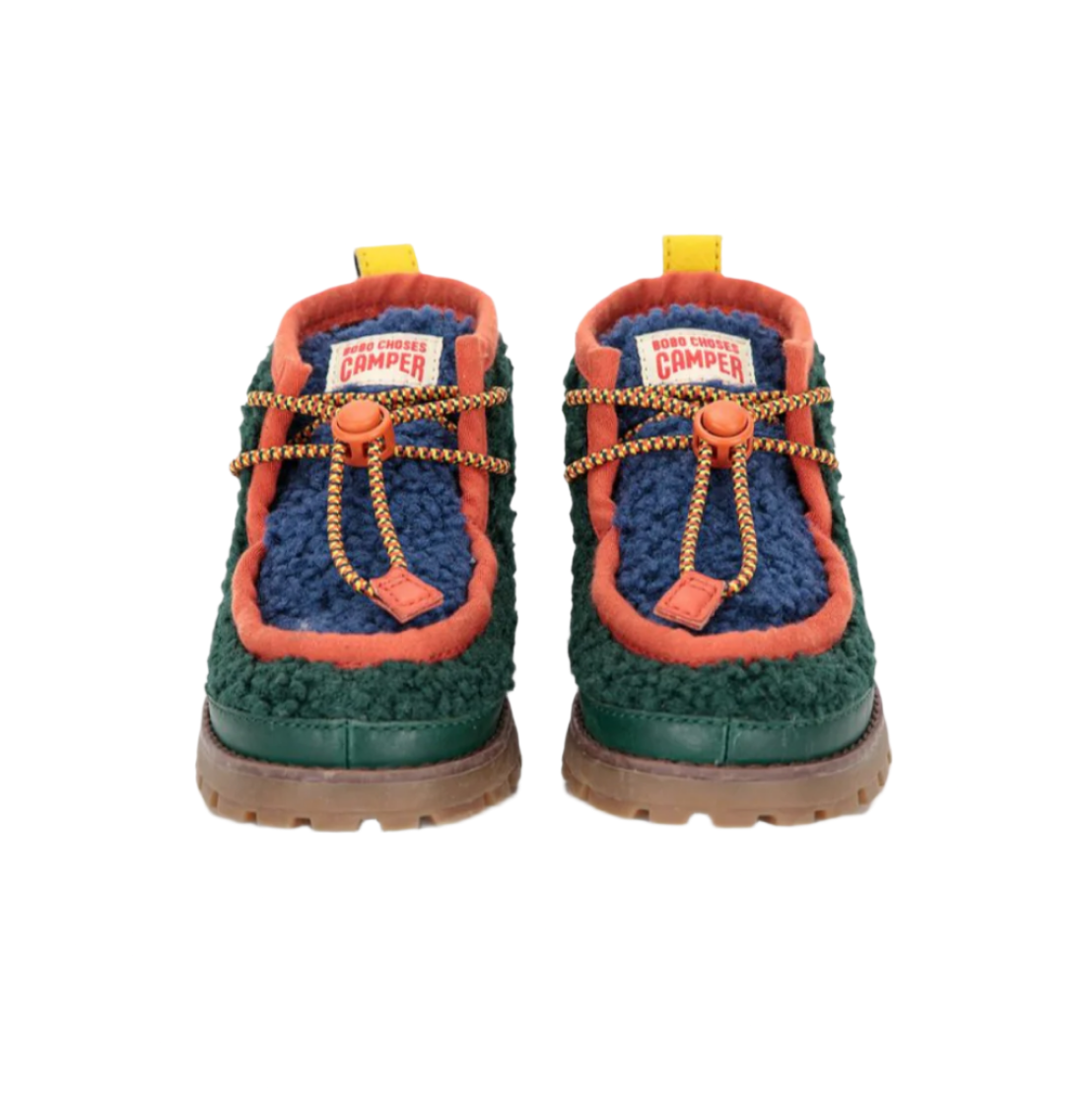 BOBO CHOSES X CAMPERS COMPAS WALLABEE SHEEPSKIN SHOES - Little-ish