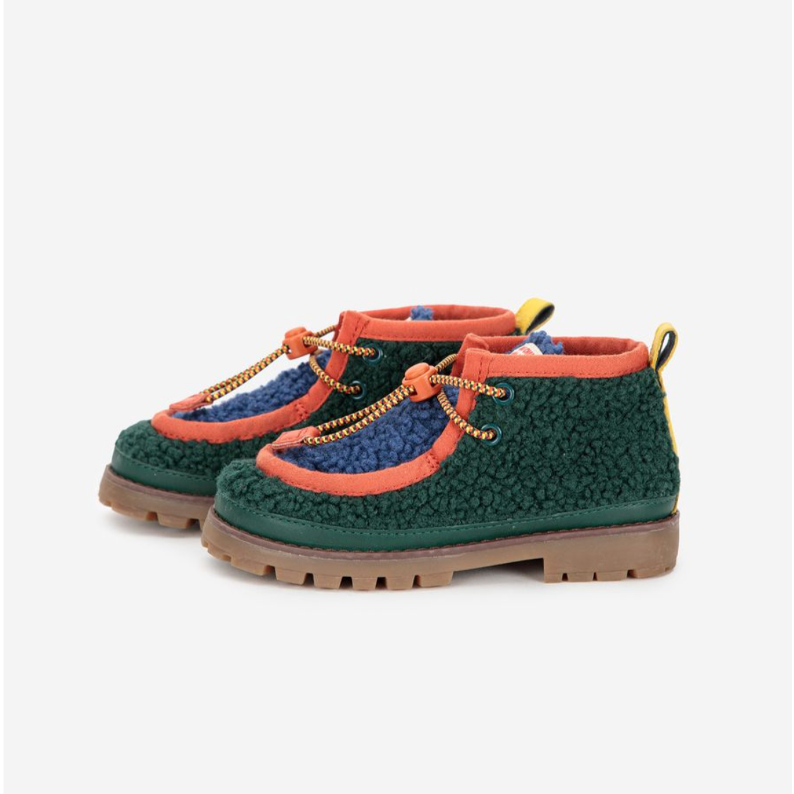 BOBO CHOSES X CAMPERS COMPAS WALLABEE SHEEPSKIN SHOES
