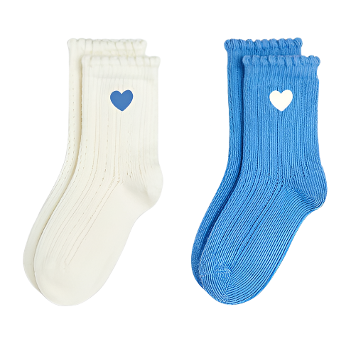 POINTELLE CHAPTER ONE 2 -PACK SOCKS - Little-ish