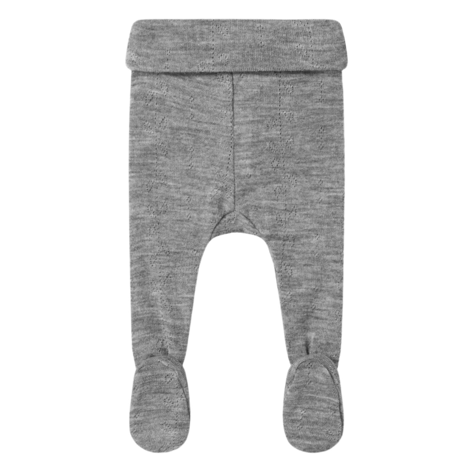PIXA NOOS WOOL POINTELLE PANT - SOFT DOVE - Little-ish