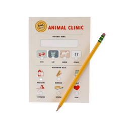 VET PRETEND PLAY NOTEPAD