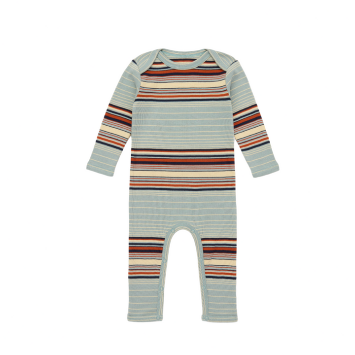 OVERCAST PATIO STRIPE BABY JUMPSUIT