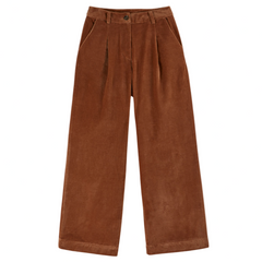 VELOUR PANTS - BRONZE