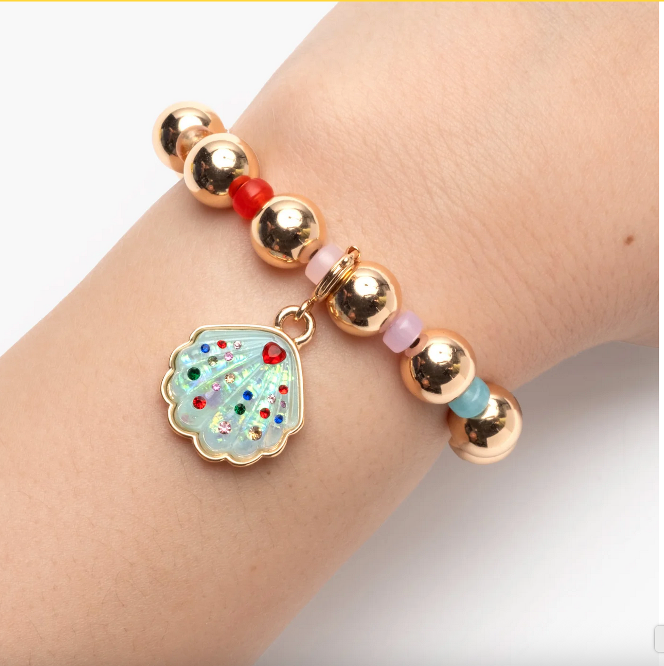 SUPER CHARMS SPARKLE SHELL CHARM - Little-ish