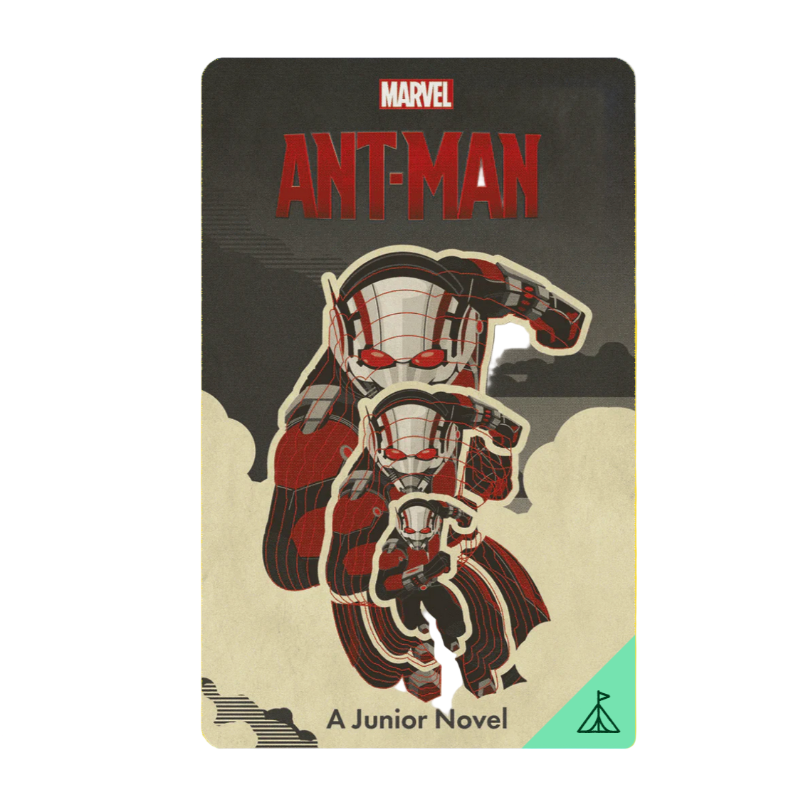 Marvel Ant-Man junior novel cover on a yellow background - Little-ish