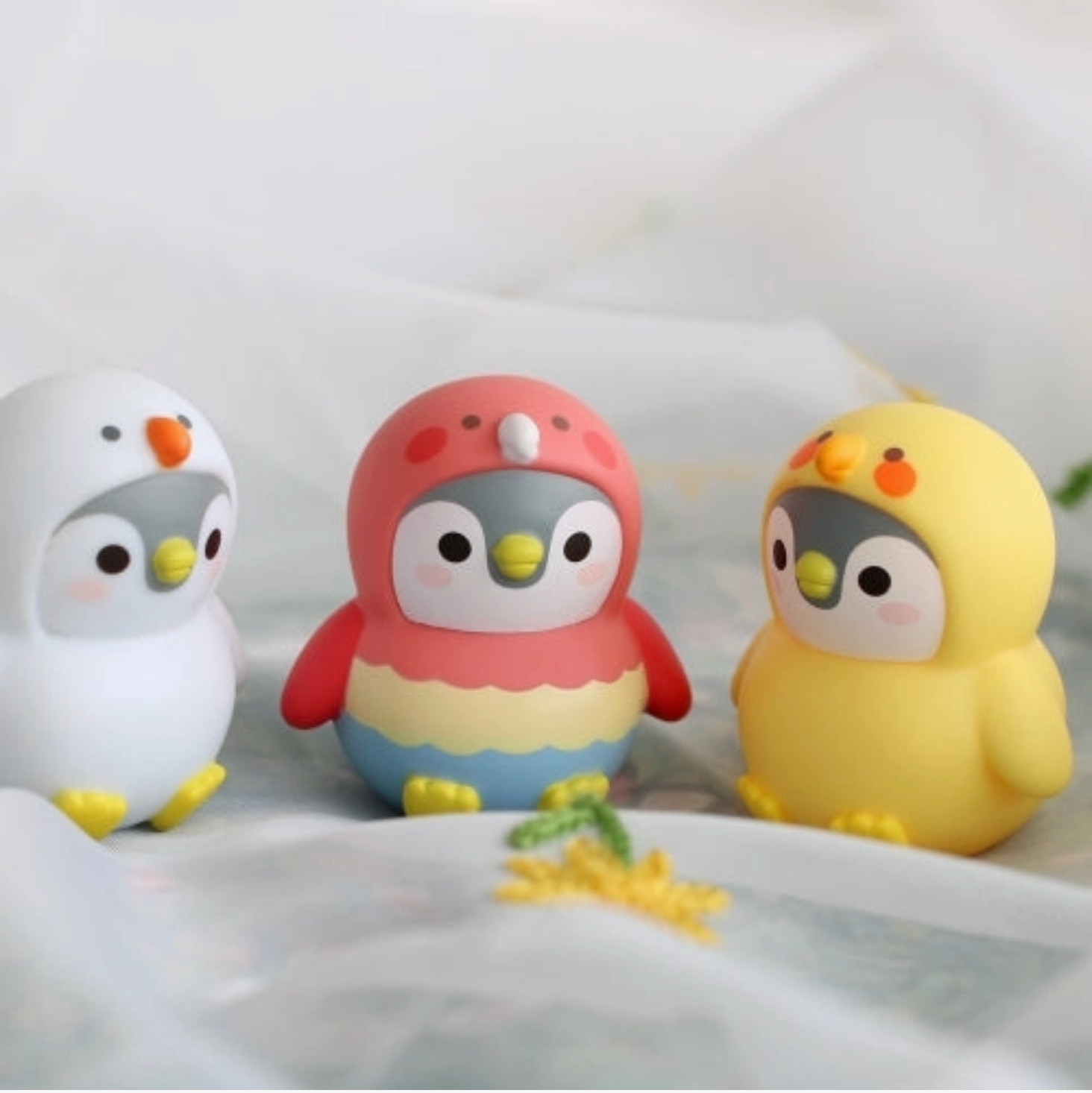 CHOUCHOU PARROT DOLL SERIES 05 - TROPICAL PENGUIN FRIENDS - Little-ish