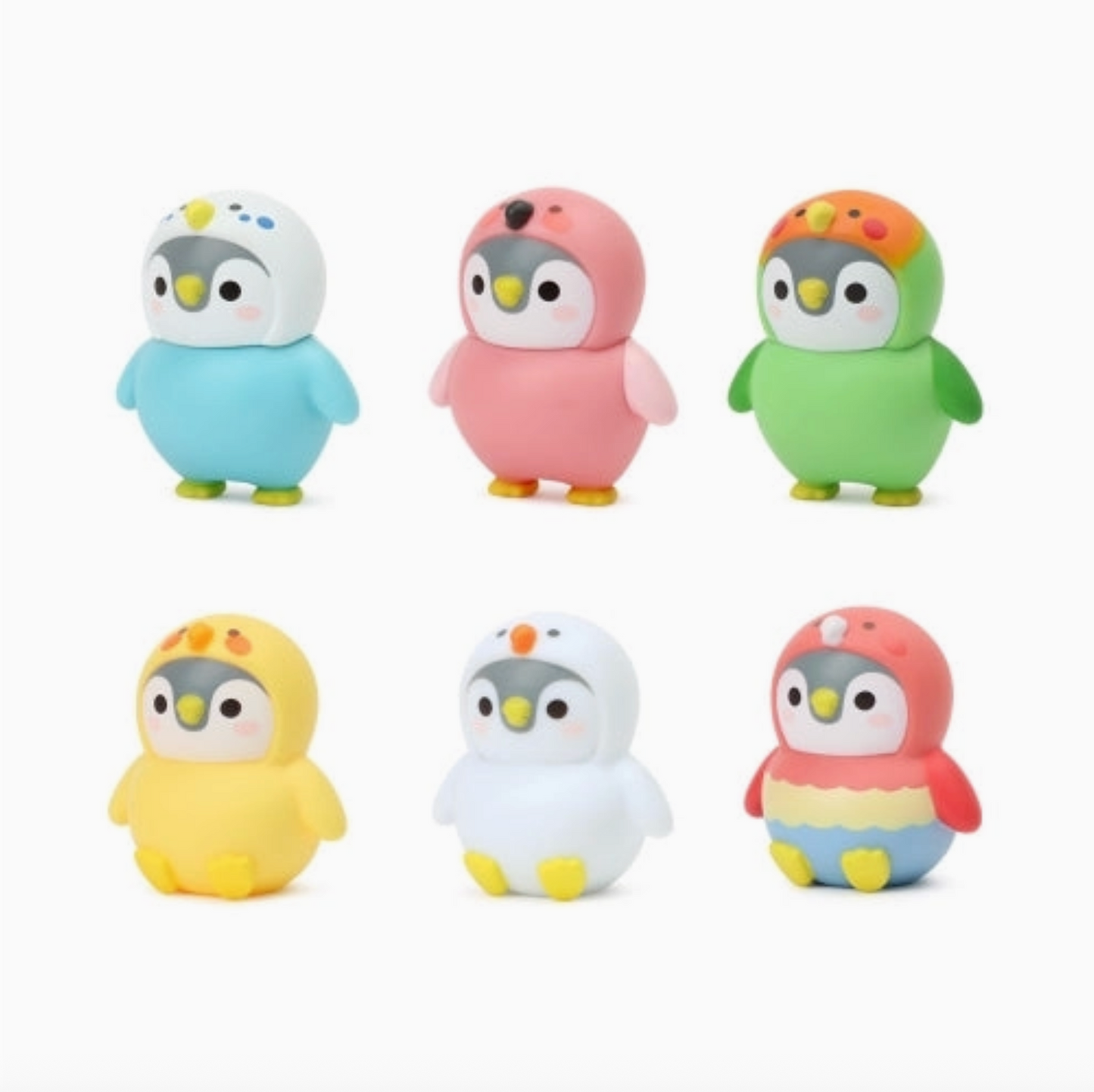 CHOUCHOU PARROT DOLL SERIES 05 - TROPICAL PENGUIN FRIENDS