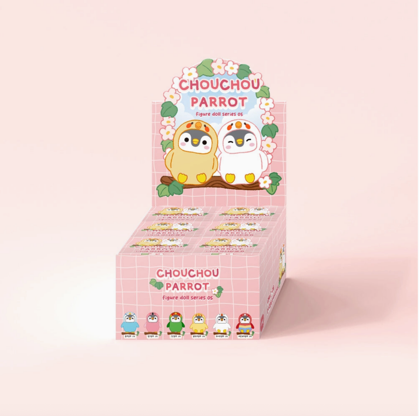 CHOUCHOU PARROT DOLL SERIES 05 - TROPICAL PENGUIN FRIENDS