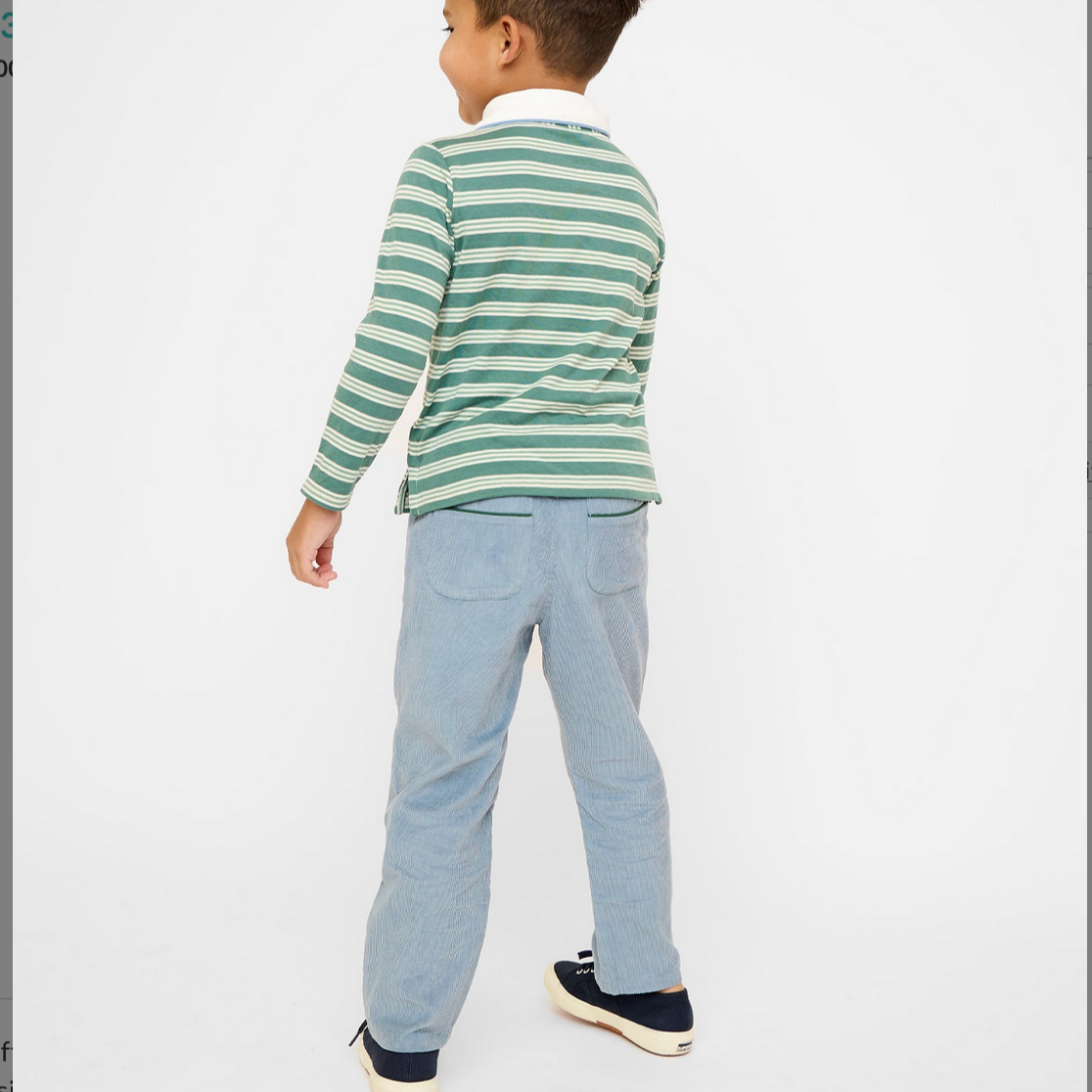 BOWIE KIDS CORDUROY PANT - RAIN
