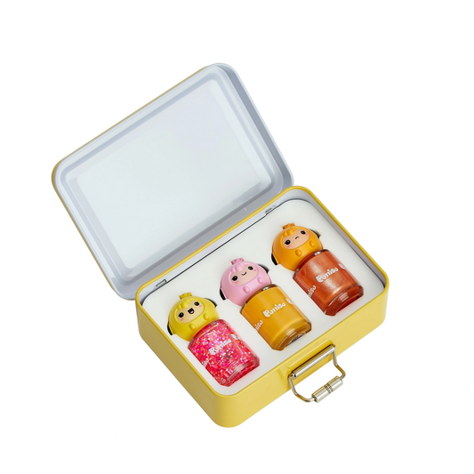 SAFE PEEL-OFF NAIL POLISH SET - CUSTARD PIE