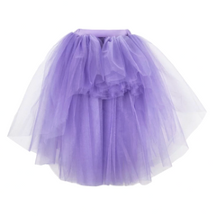 LONG ROCK TUTU SKIRT - PURPLE