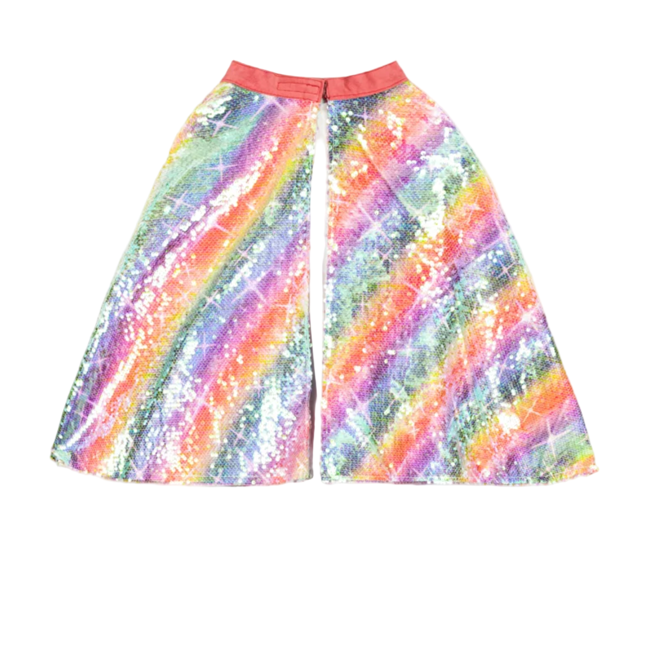 Multicolored sequin skirt on a white background - Little-ish