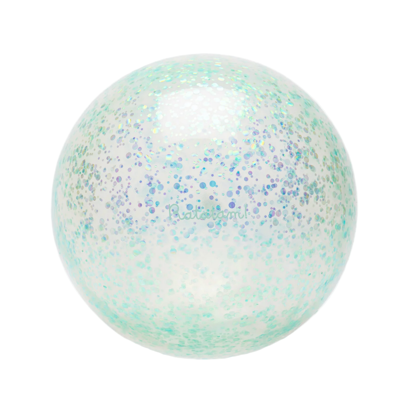 SHEEP BLUE BUBBLE  BALL - 3.4" - Little-ish