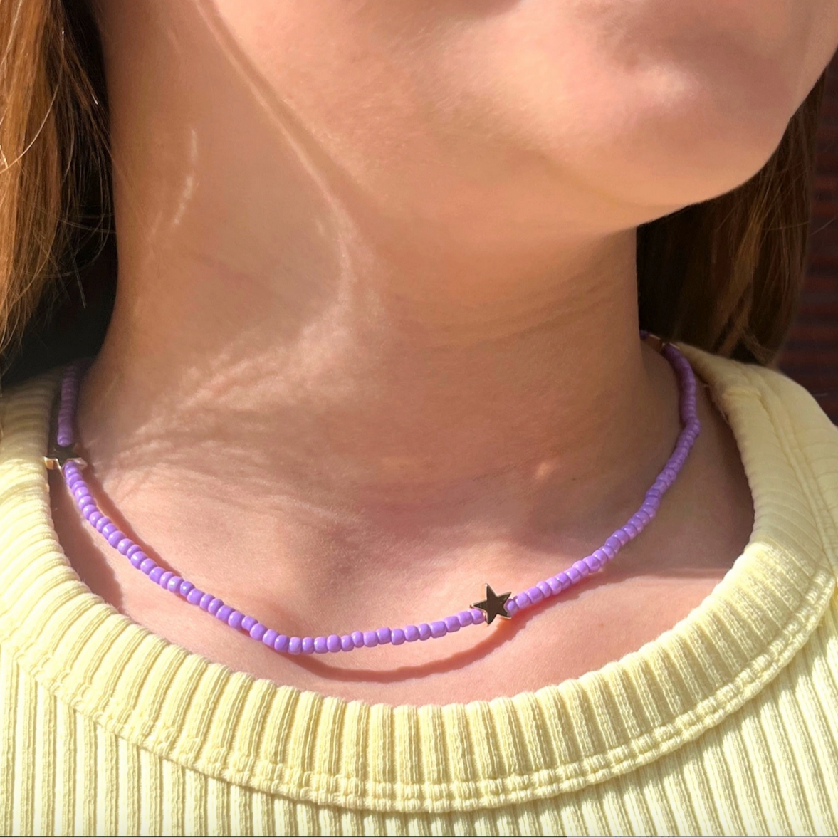 BEAD STAR NECKLACE - Little-ish