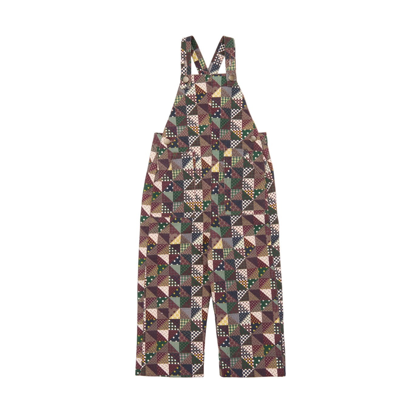 SAL BRUT PATCHWORK OVERALLS - Little-ish