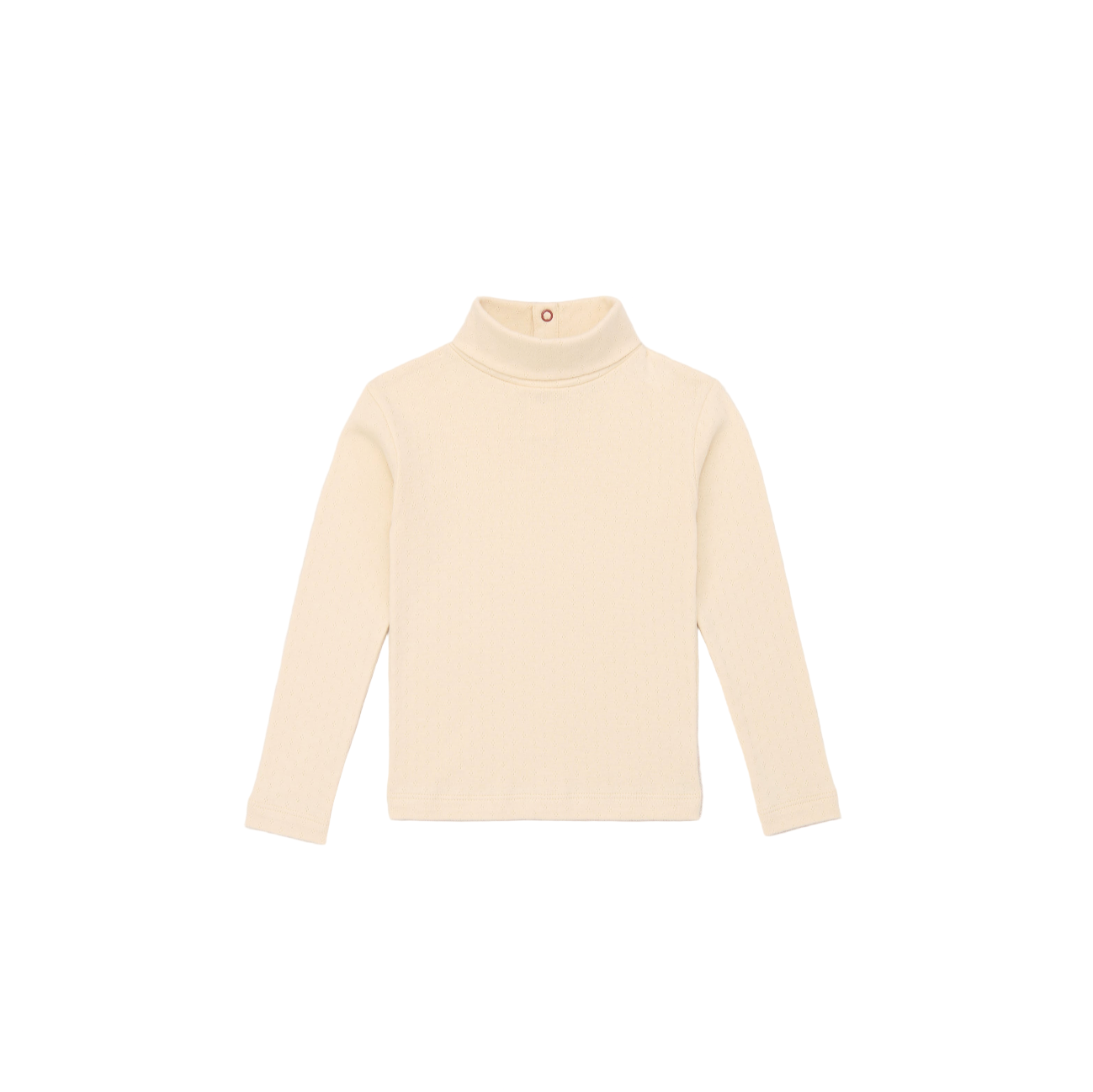 Cream-colored turtleneck sweater on a light gray background - Little-ish