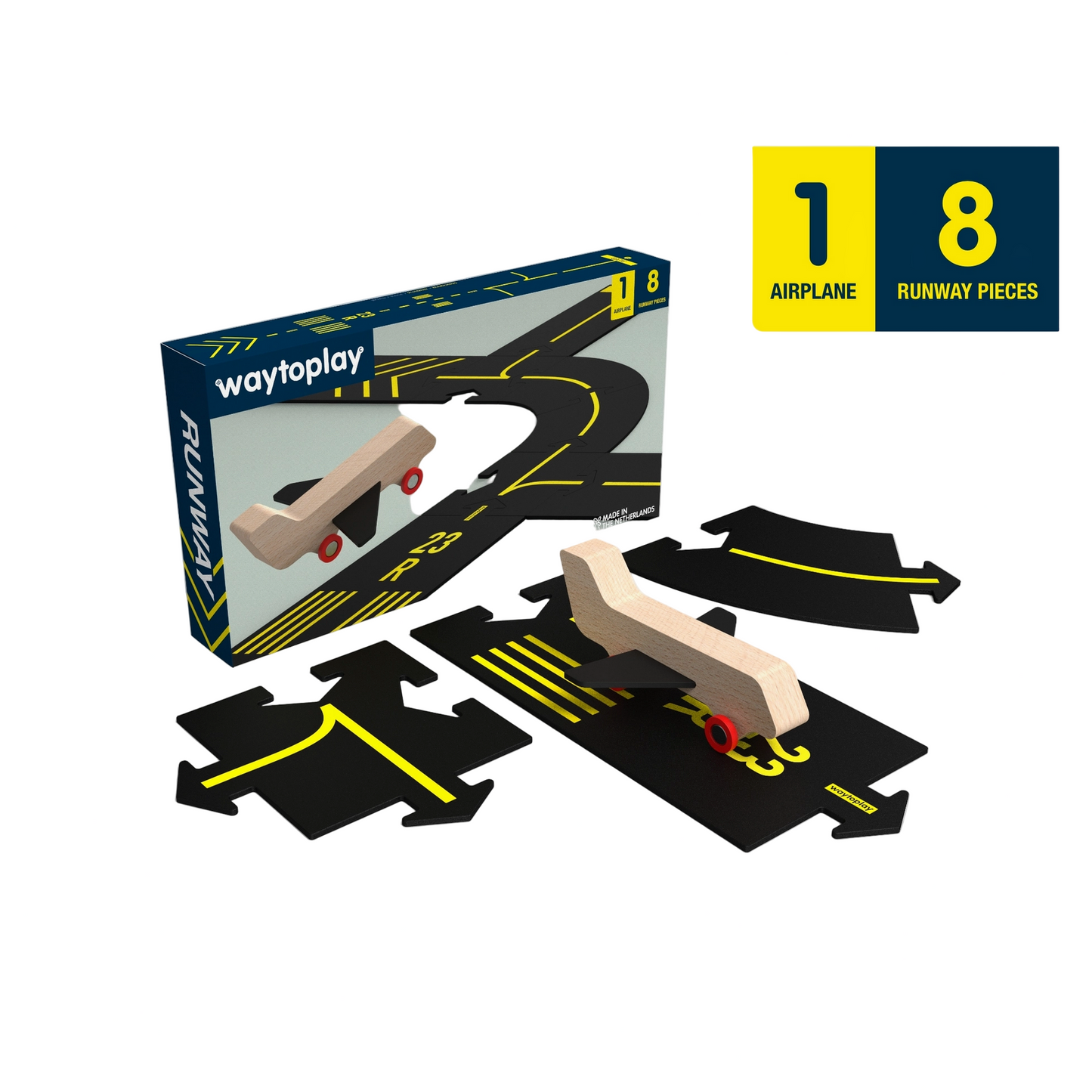 waytoplay toy runway set with packaging on a computer screen