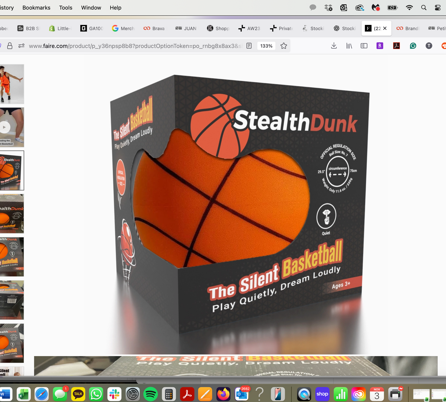 STEALTHDUNK: THE SILENT BASKETBALL